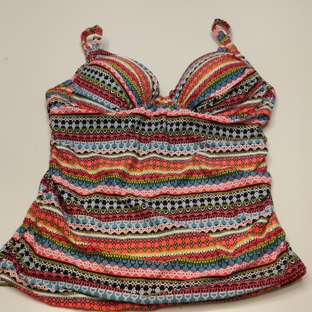 Anne Cole 34D/32DD underwire tankini top